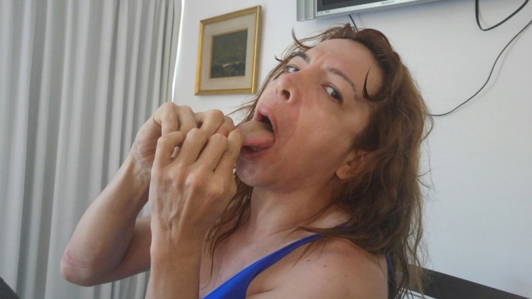 Lizy Tagliani y su divertida sesión de fotos