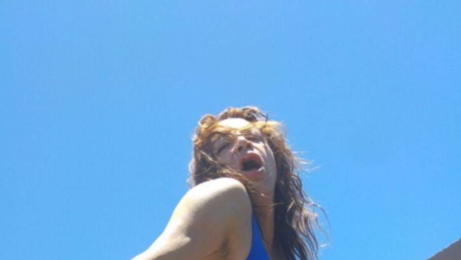 Lizy Tagliani y su divertida sesión de fotos