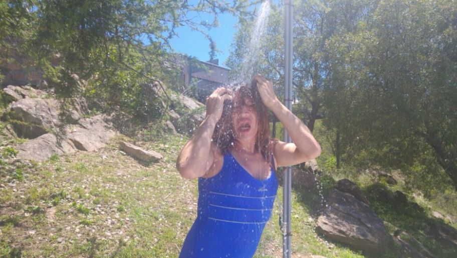 Lizy Tagliani y su divertida sesión de fotos