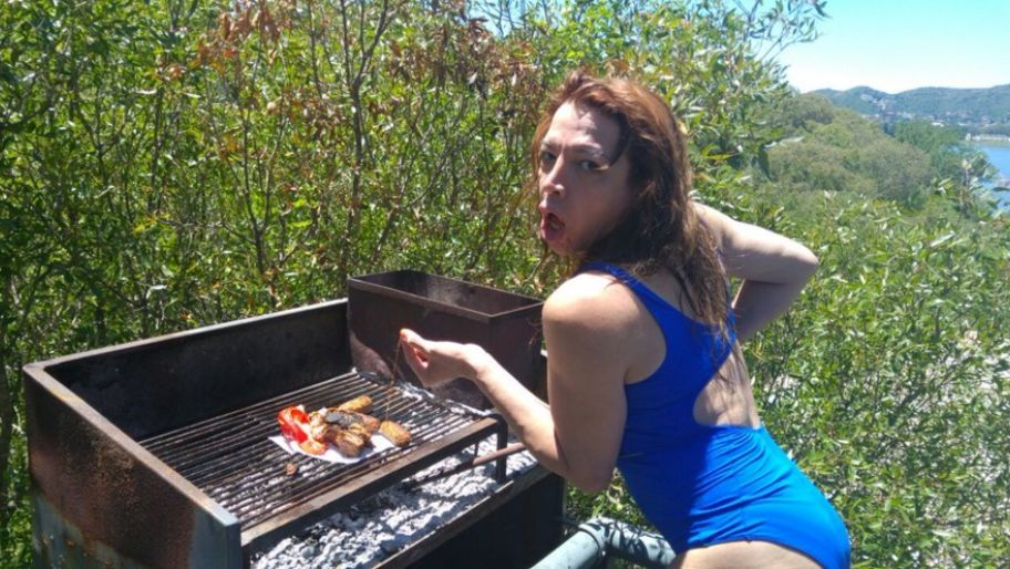 Lizy Tagliani y su divertida sesión de fotos