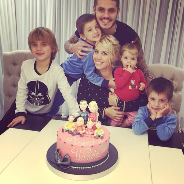 Wanda festejó su cumple con super regalo
