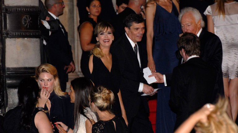 Famosos presentes en el Teatro Colón