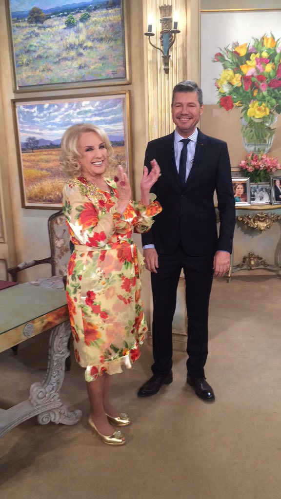 Marcelo Tinelli en lo de Mirtha Legrand