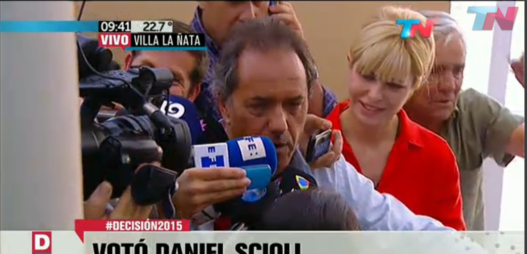 Scioli: 