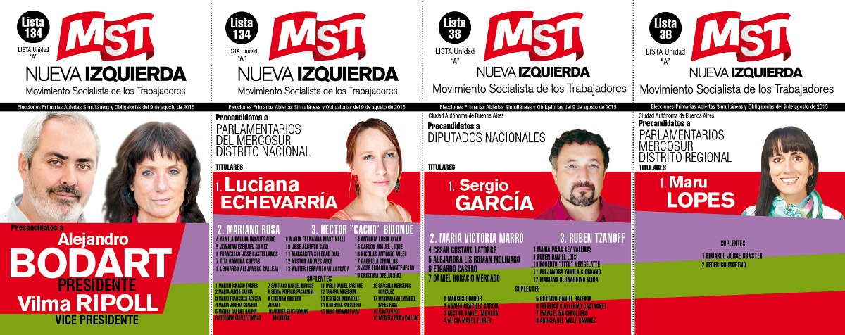 El MST pide 500 mil votos
