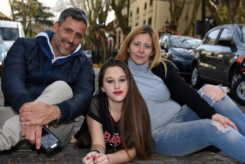 Entró con el papá de la beba que donó el corazón