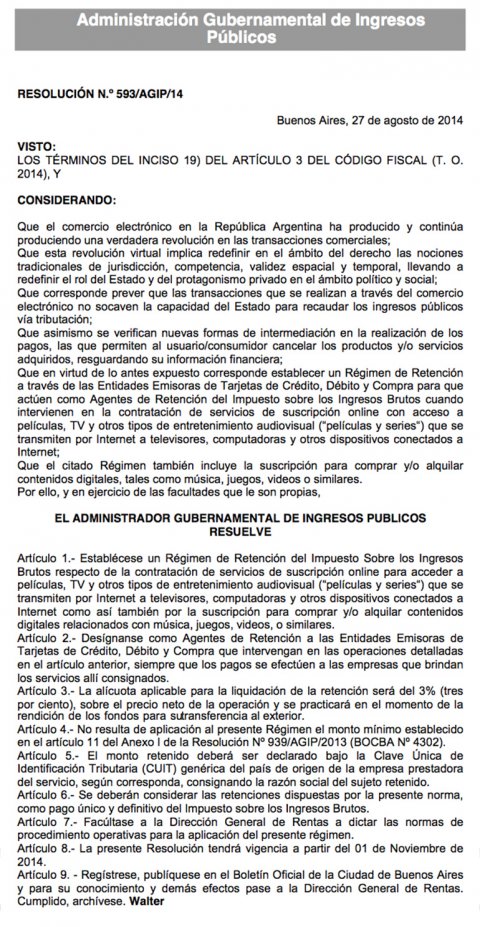 La Justicia porteña validó el impuesto a Netflix