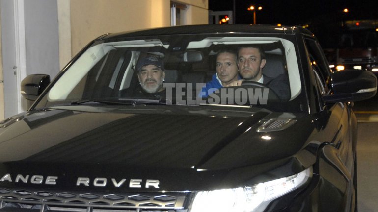 Maradona en Argentina y en la casa de Verónica Ojeda 