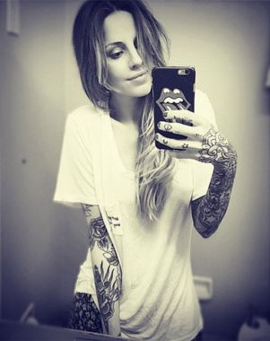 El tatuaje hot de Candelaria Tinelli 