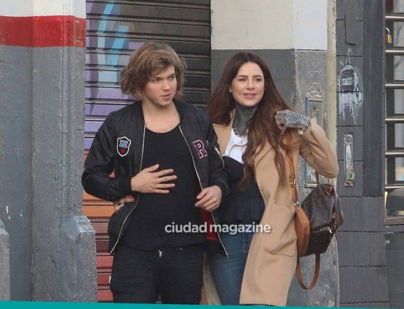Cande Tinelli y Franco Masini muy enamorados