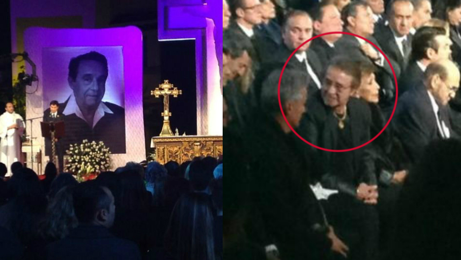 Quico asistió al funeral de Chespirito 