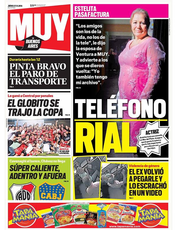 ¿Palazo de Estelita Ventura a Jorge Rial?