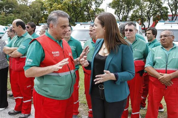 Vidal: de campaña y cada vez más lejos de la Ciudad