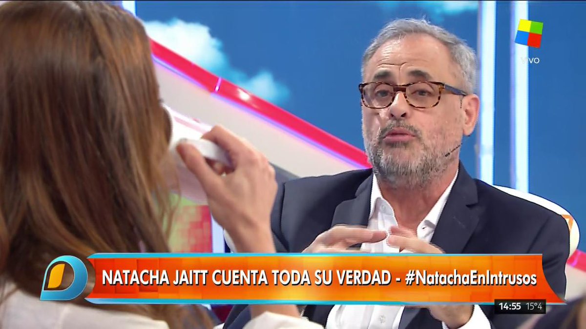 Natacha arremetió contra Diego Latorre