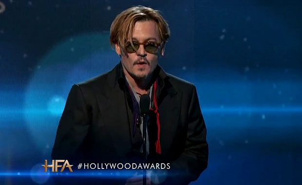 El papelón de Johnny Depp 