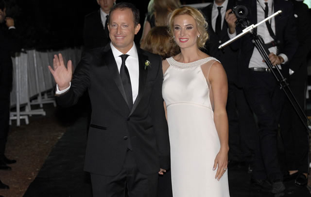 El look de los famosos en la boda de Cirio-Insaurralde