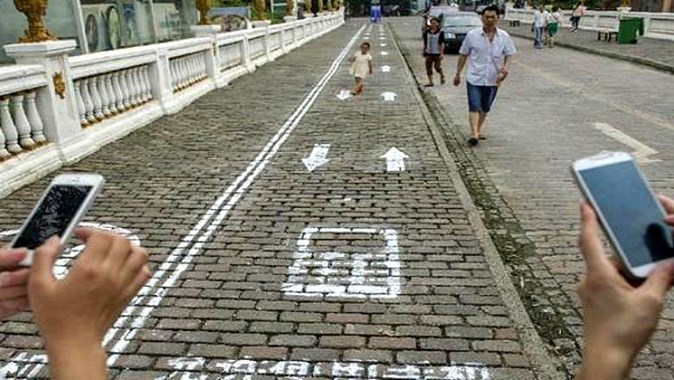 ¿Carril para usuarios de teléfonos móvil?