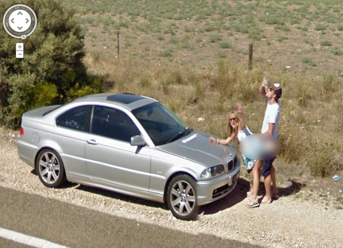 Google Street View: las fotos más bizarras 