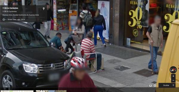 Google Street View: las fotos más bizarras 