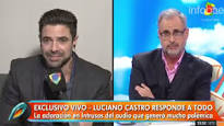 Luciano Castro habló de los polémicos audios