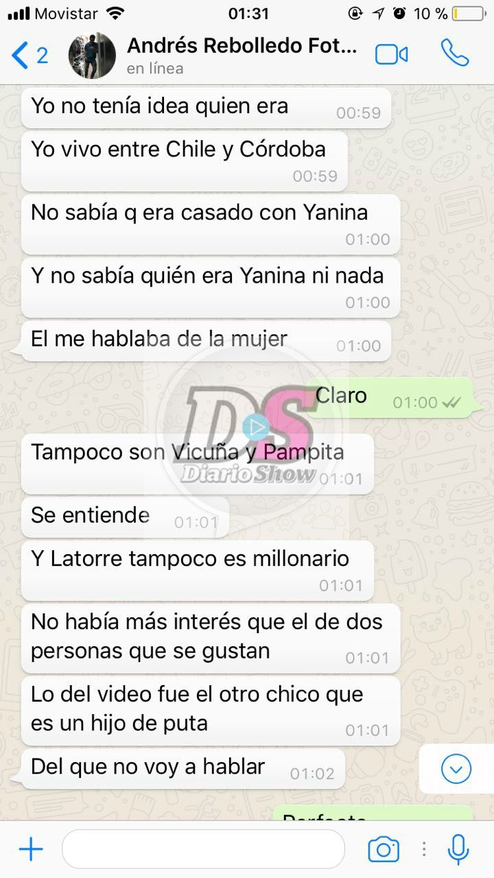 Un fotógrafo dice que tuvo sexo con Latorre