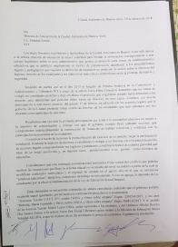 Diputados de Unidad Ciudadana pidieron informes a la ministra Soledad Acuña