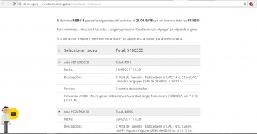 No predica con el ejemplo: el auto oficial de Larreta debe multas por más de $186.000