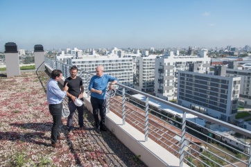 Rodríguez Larreta y Frigerio recorrieron un complejo de viviendas del plan ProCreAr