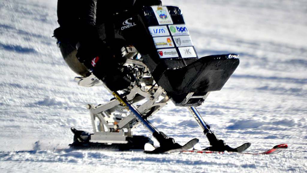 En silla de ruedas, esquiará en las Olimpiadas