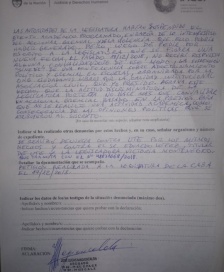 Denuncian a Montenegro en el INADI por la suspensión de charla de adoctrinamiento en escuelas