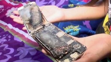 Un iPhone 6 explotó en el cuarto de una niña y encendió la polémica