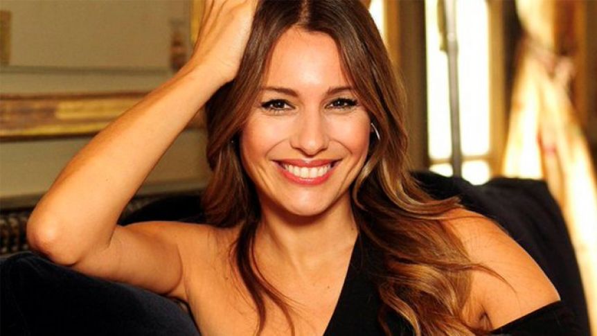 Pampita llegó a su casamiento en pijama