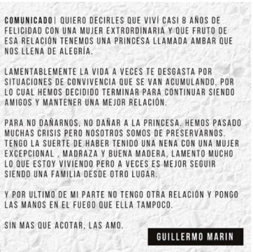 La palabra de Kate Rodríguez luego del rumor que la vincula a Guillermo Marín