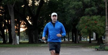 Se habilitó la actividad física: Larreta el primero en salir a correr