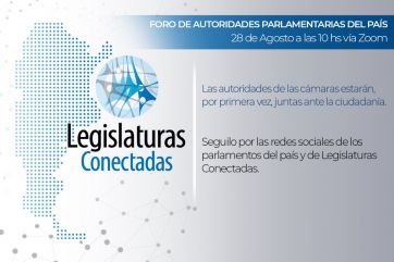 Autoridades de todos los parlamentos se reunirán por primera vez ante la ciudadanía