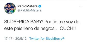 La Unión Argentina de Rugby sancionó a Pablo Matera y otros jugadores, tras los mensajes discriminatorios en las redes