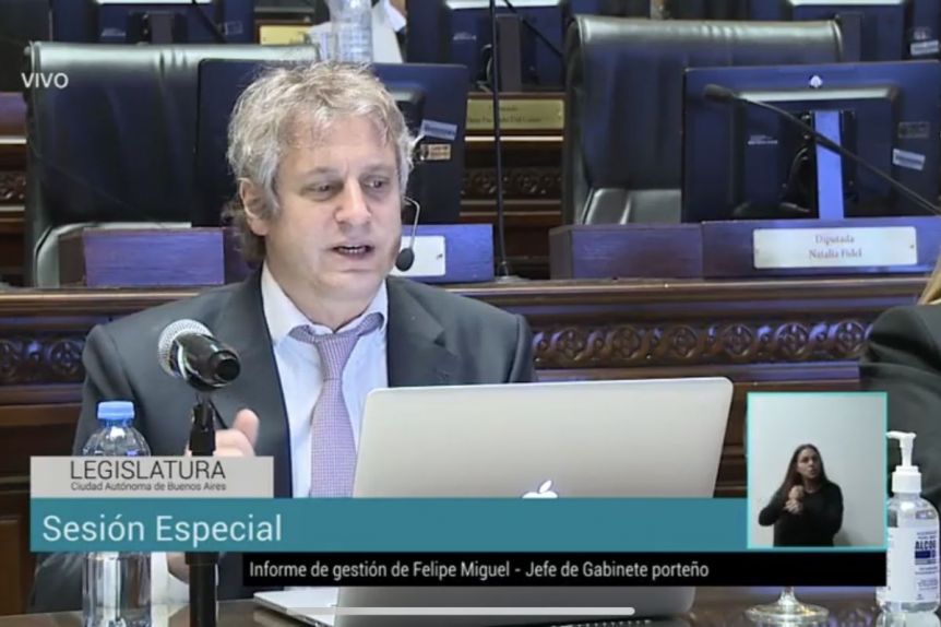 Felipe Miguel anunció la reapertura de los CIM y mantuvo la suspensión de las obras públicas