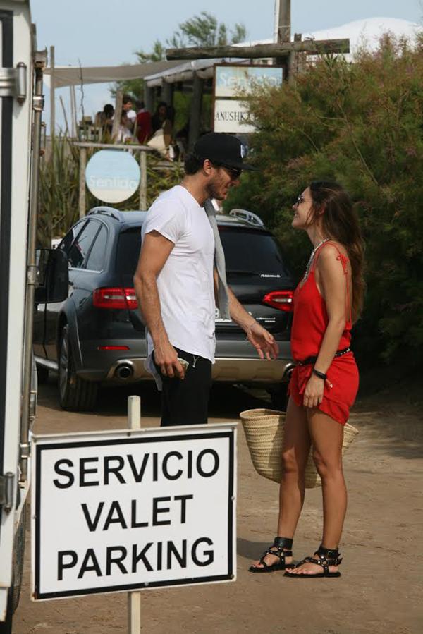 Pampita y Pico enamorados en Uruguay