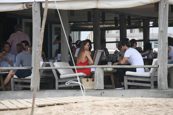 Pampita y Pico enamorados en Uruguay