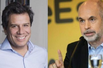 Manes se cruzó con Larreta pero evitaron la foto