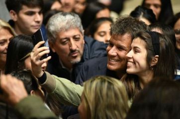 Manes se cruzó con Larreta pero evitaron la foto