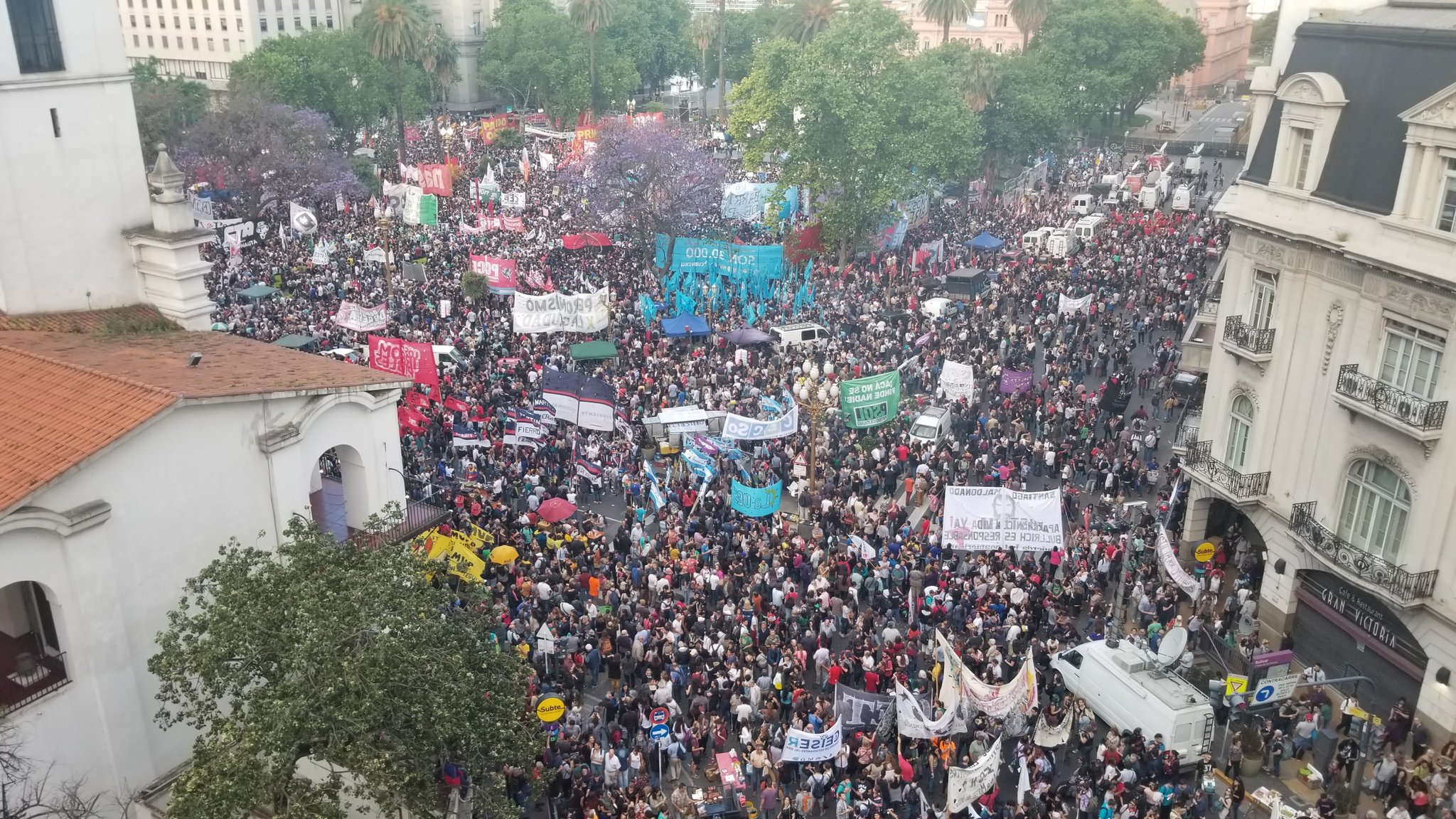 Masiva marcha por Santiago Maldonado