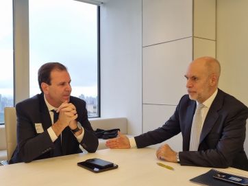 Rodríguez Larreta se reunió en Nueva York con alcaldes y expertos en cambio climático