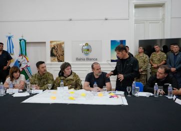 Kicillof aseguró que el temporal 
