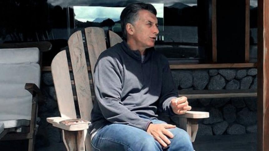 Macri y un finde XXL a pura rosca en el sur