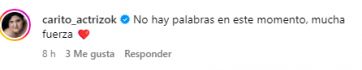 Cumbio le dedicó un sentido mensaje a su papá fallecido en sus redes