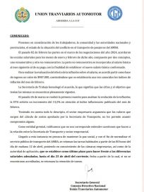 Se levantó el paro de colectivos: cuándo vuelven a retomar las actividades