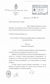 Viento en popa: la ley Bases y el paquete fiscal ingresaron a la Cámara Alta