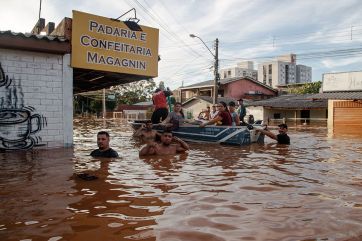 Inundaciones en el litoral con más de 500 evacuados por la crecida del río Uruguay