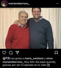 Con el emoción y muchas fotos, los políticos se volcaron a las redes para celebrar el día del padre